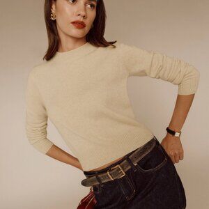 Reformation Cashmere Boyfriend Sweater